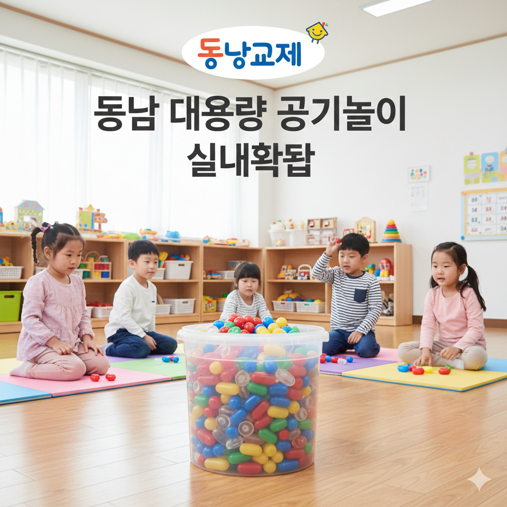 동남교재 동남 대용량 공기놀이 실내활동 후기