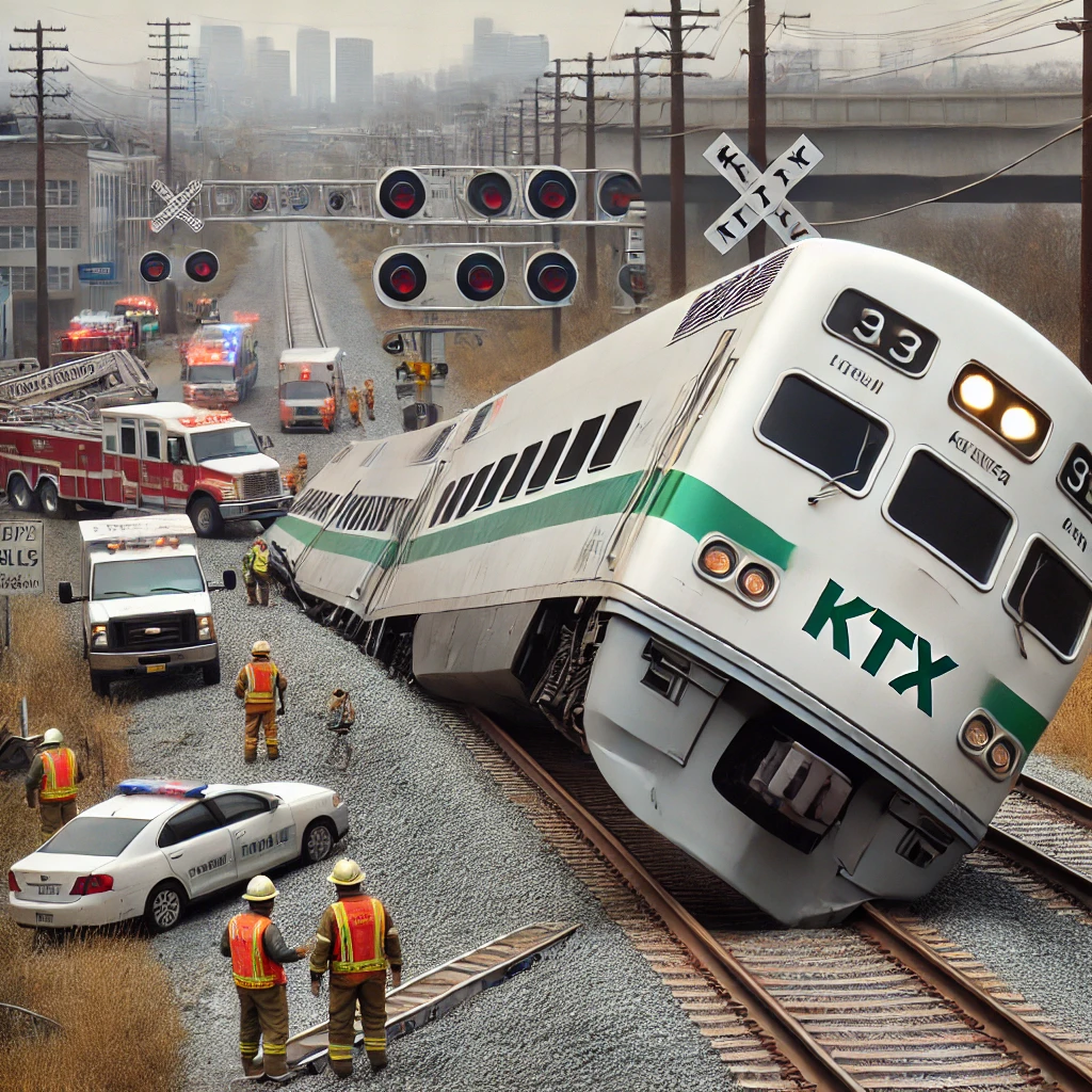 KTX 탈선사고 경위(2024 8월 18일)