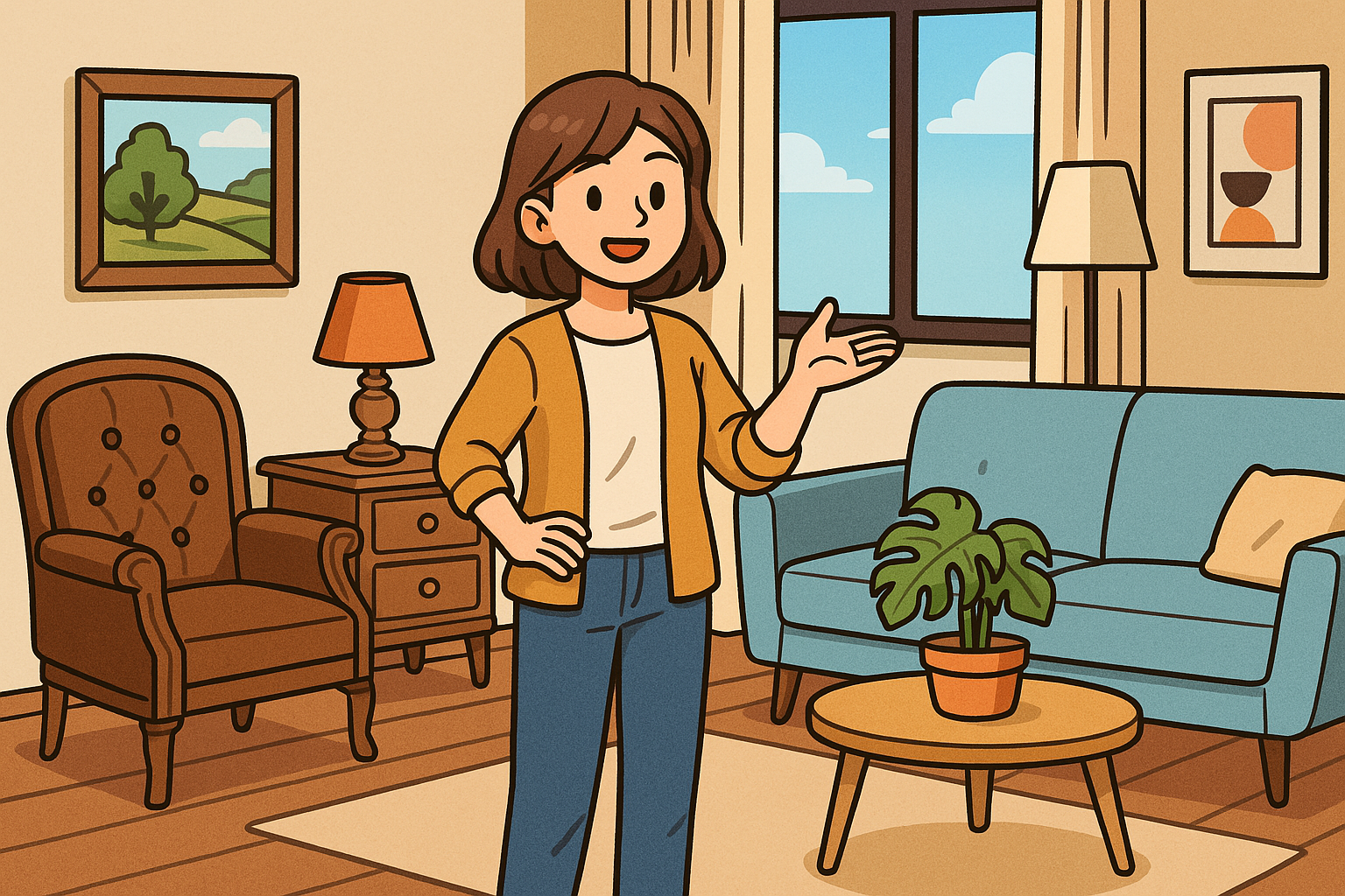 빈티지와 모던의 조화