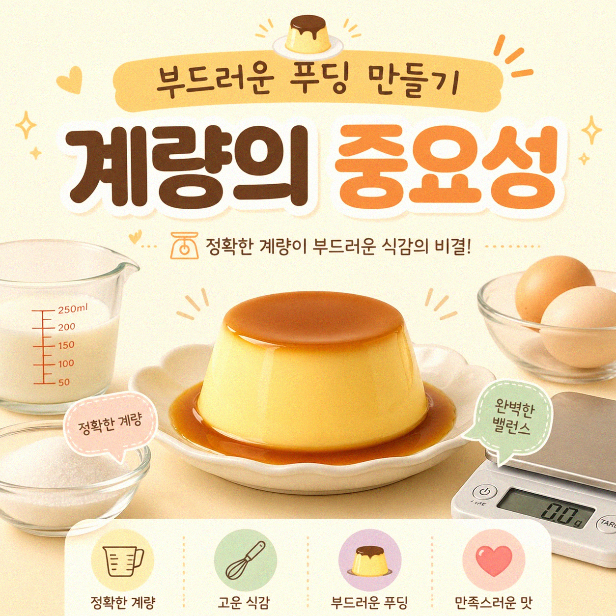 푸딩 집에서 만드는 법, 뭘 어떻게 해야 할까요