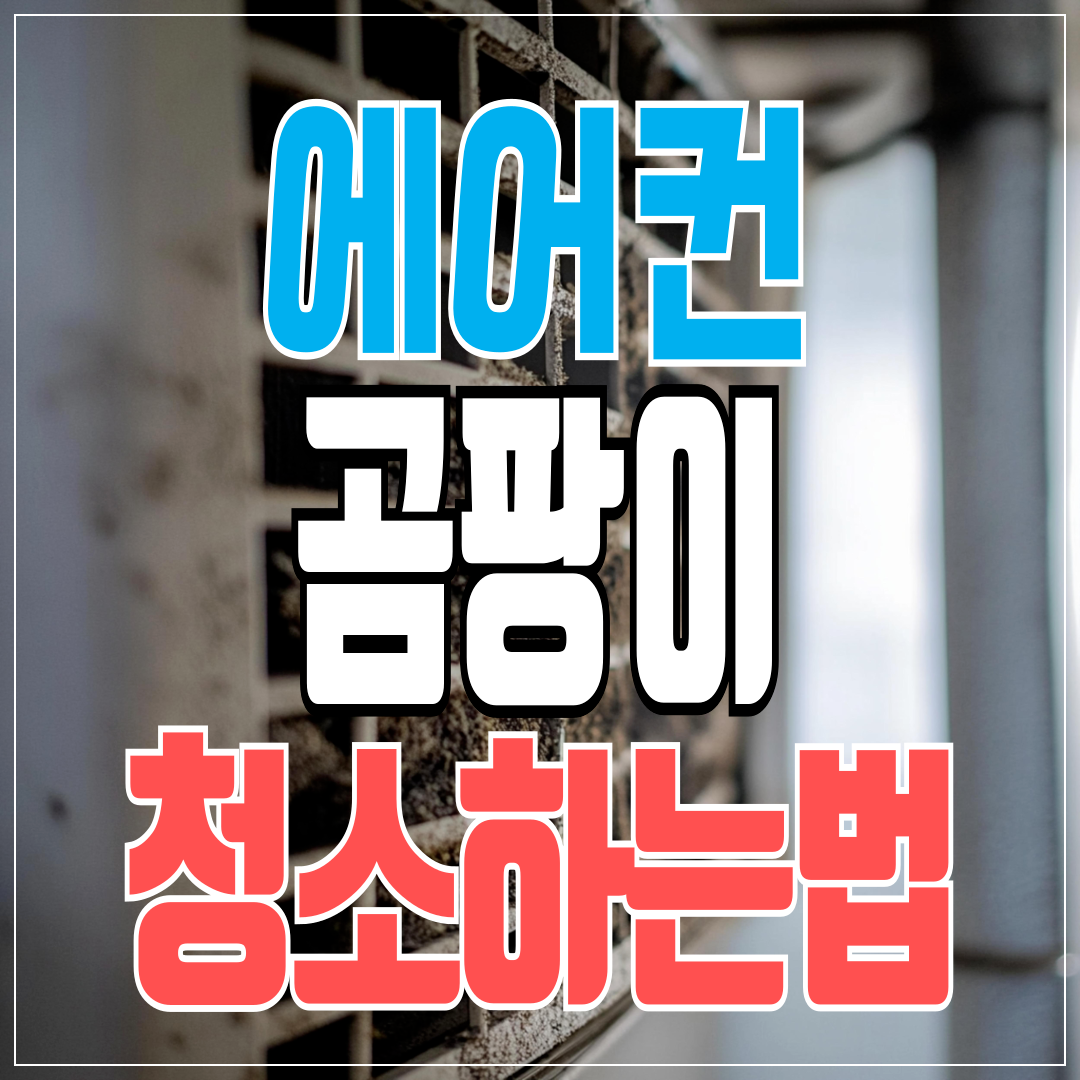 2025 에어컨 곰팡이 셀프로 청소하는 법을 포스팅했습니다.