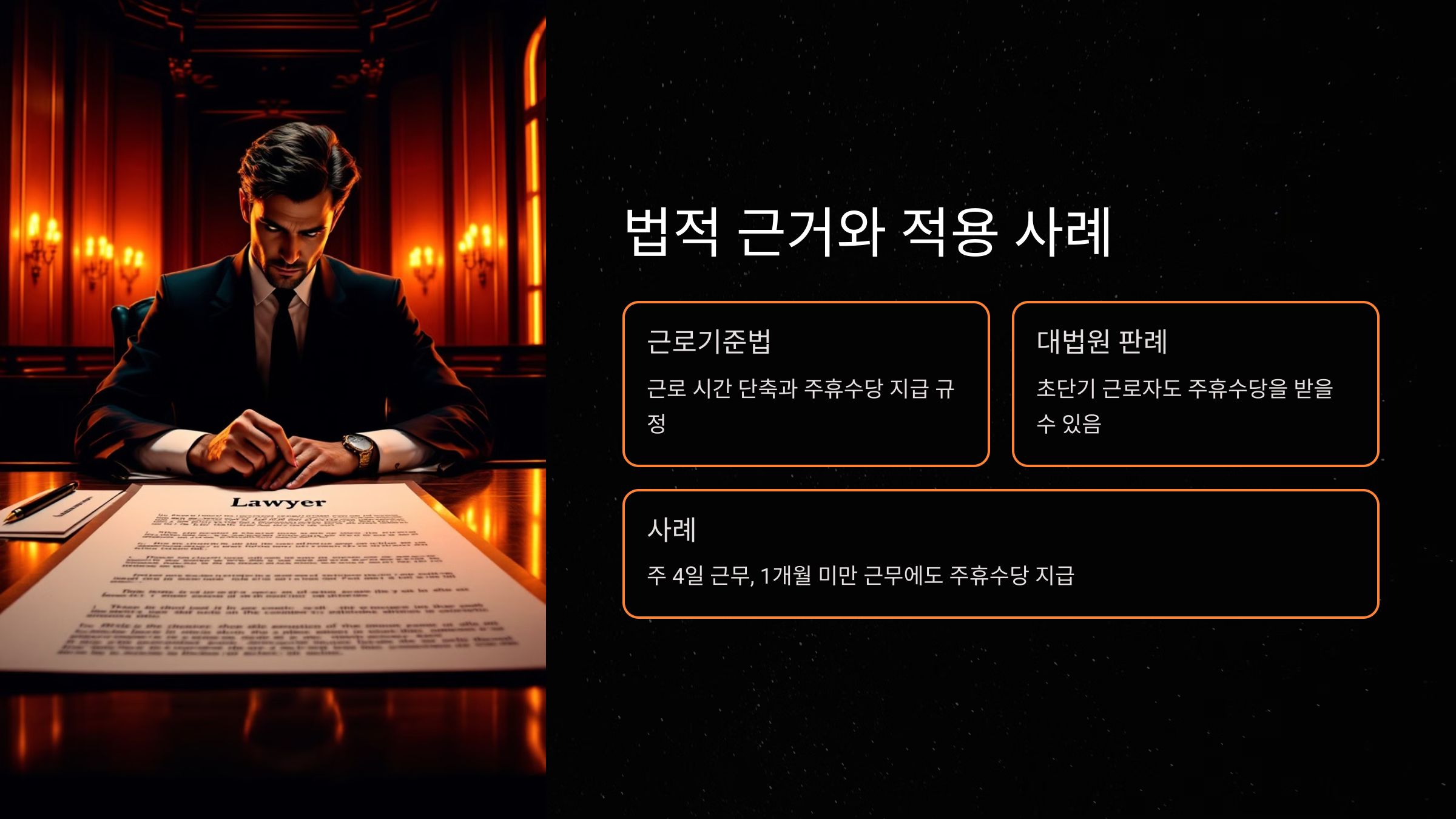 법적 근거와 적용 사례