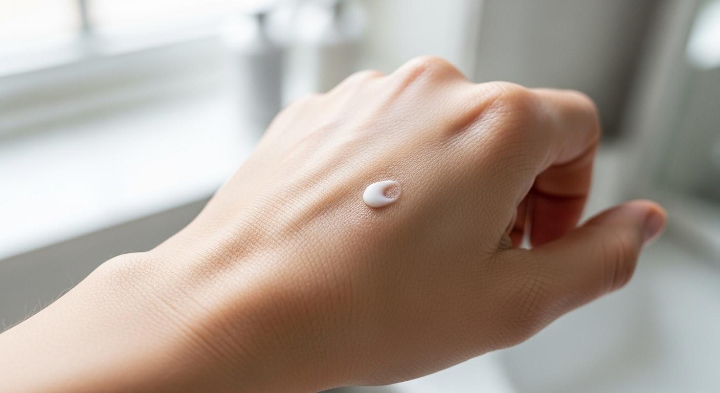 손등 검버섯 레이저 시술 후 관리