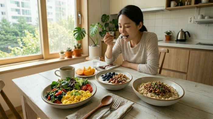 아침 혈당 관리