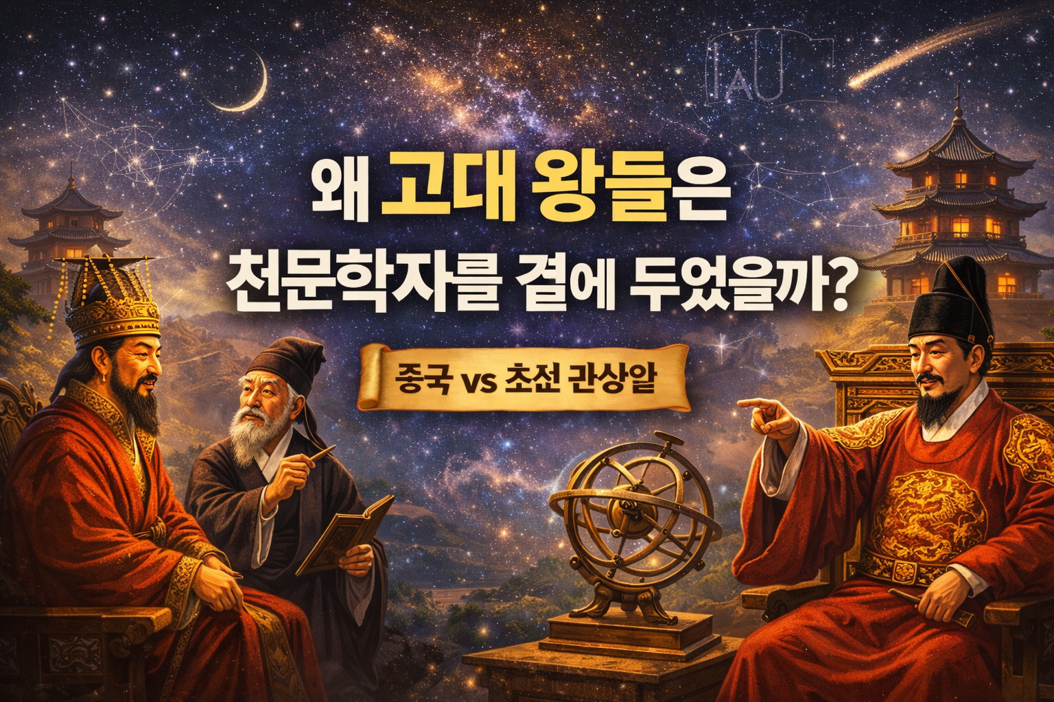 왜 고대 왕들은 천문학자를 곁에 두었을까 중국과 조선 관상감으로 보는 왕권과 천문학의 관계