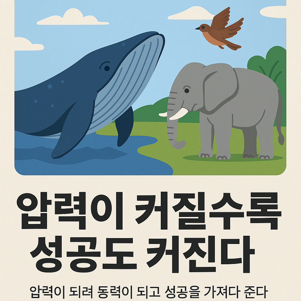 압력이 성공의 힘으로 된다