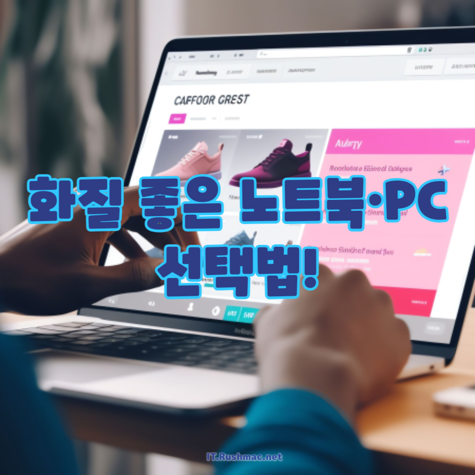화질 좋은 노트북&middot;PC 선택법!