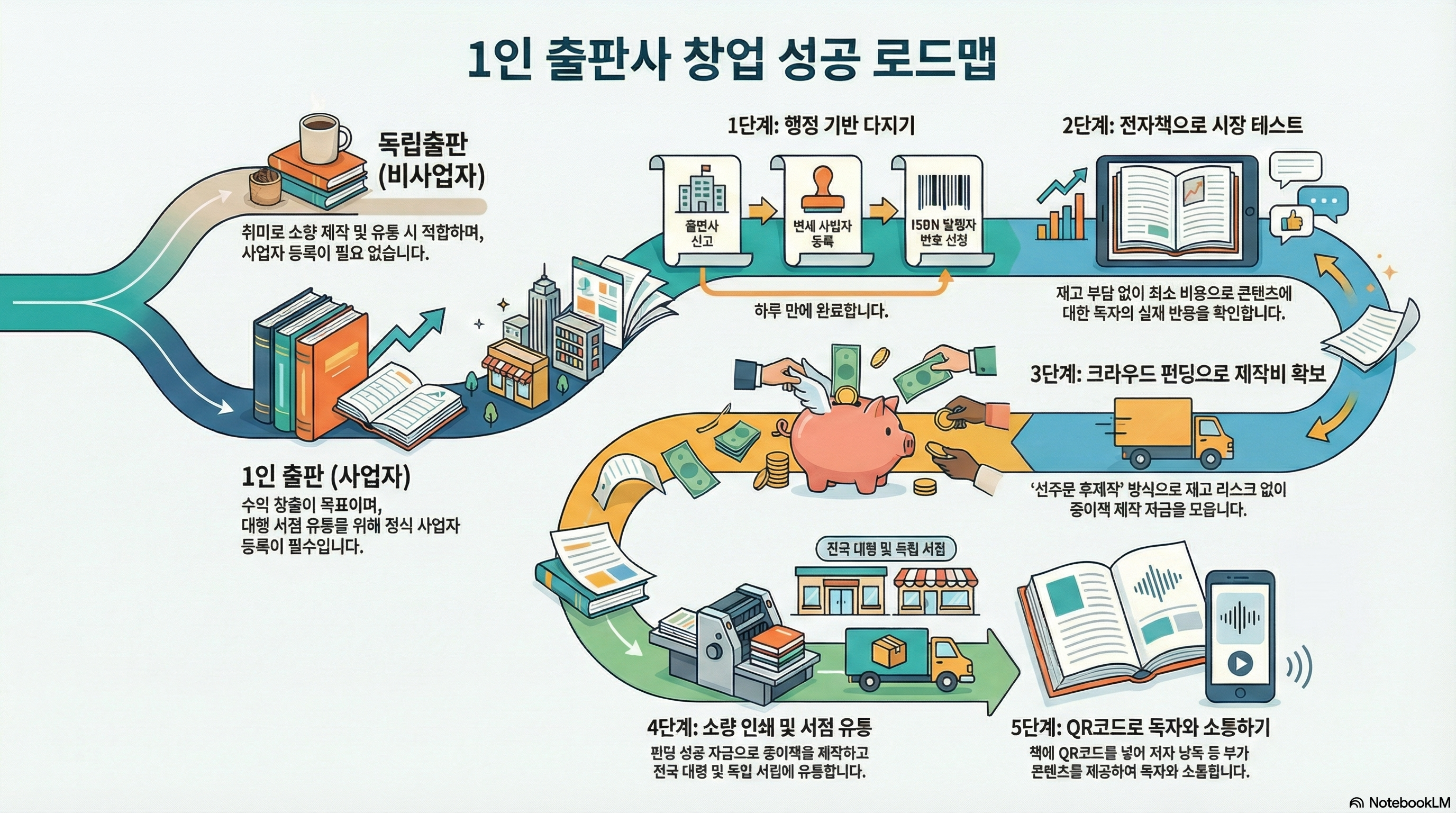1인 출판사 시작을 위한 가이드 예