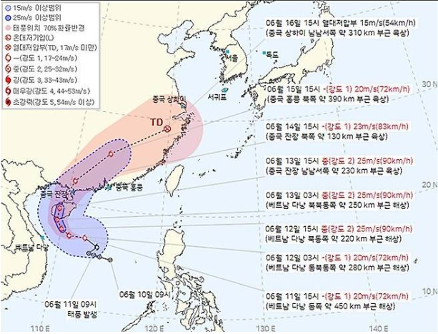 2025 장마기간