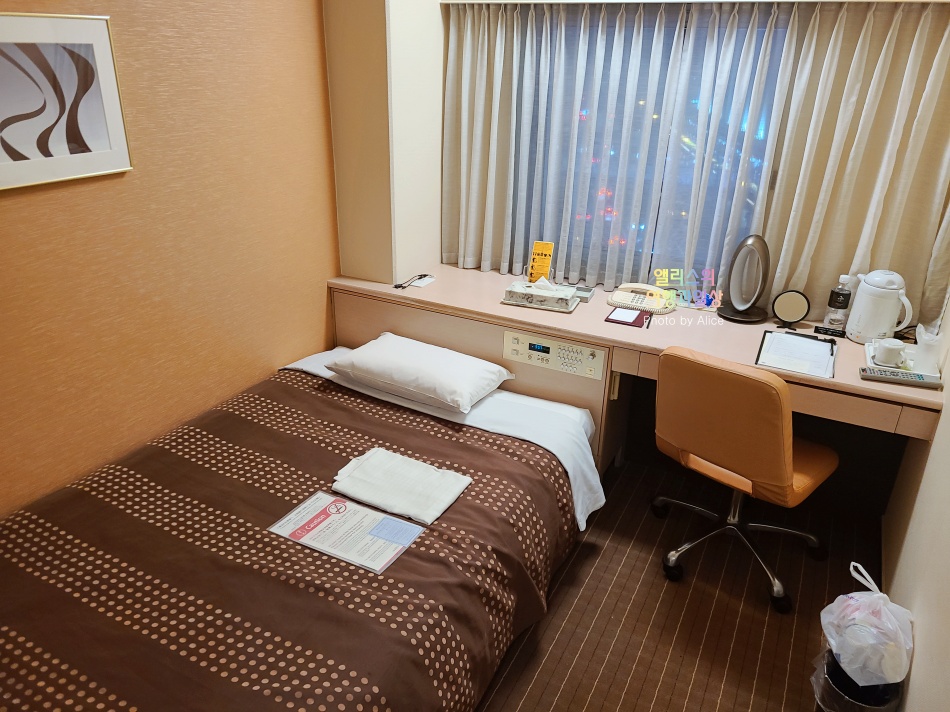 우메다 역 근처 위치 좋은 뉴 한큐 오사카 호텔 스탠다드 싱글룸 솔직후기