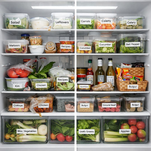 냉장고 식재료 정리, 신선도 유지와 공간 확보 비법