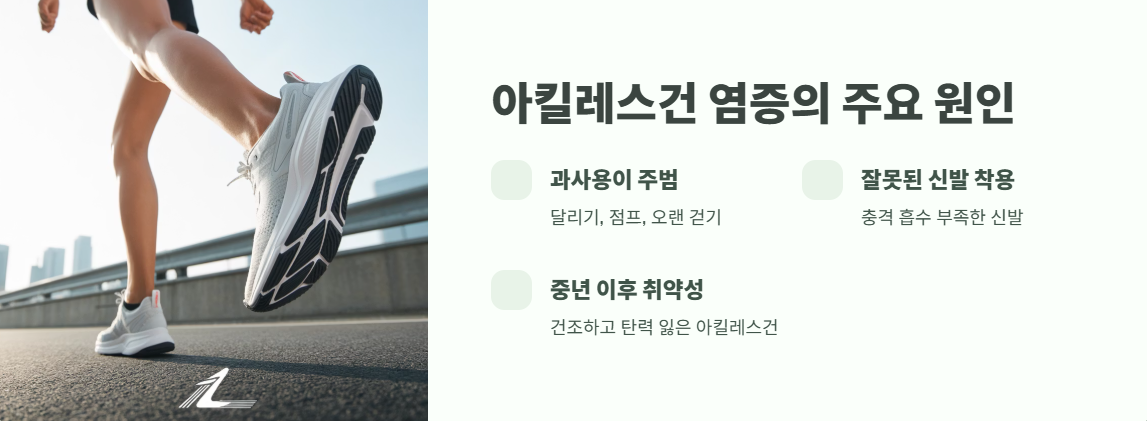 아킬레스건 염증 치료법 총정리 1