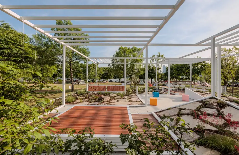 서울국제정원박람회-초청정원-옆-전경