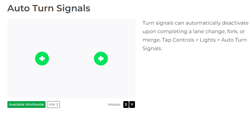 Auto Turn Signals