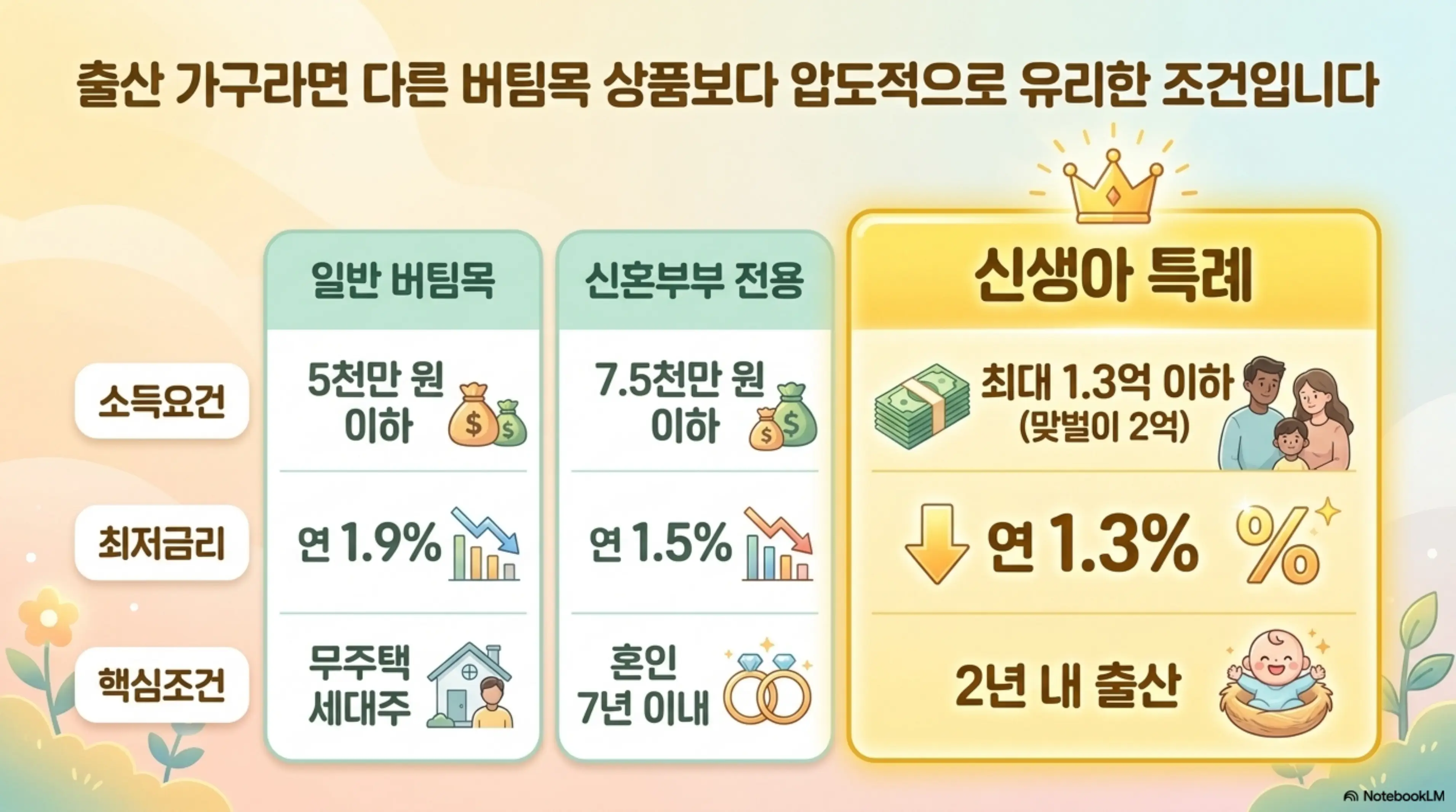 신생아 특례 버팀목전세대출: 