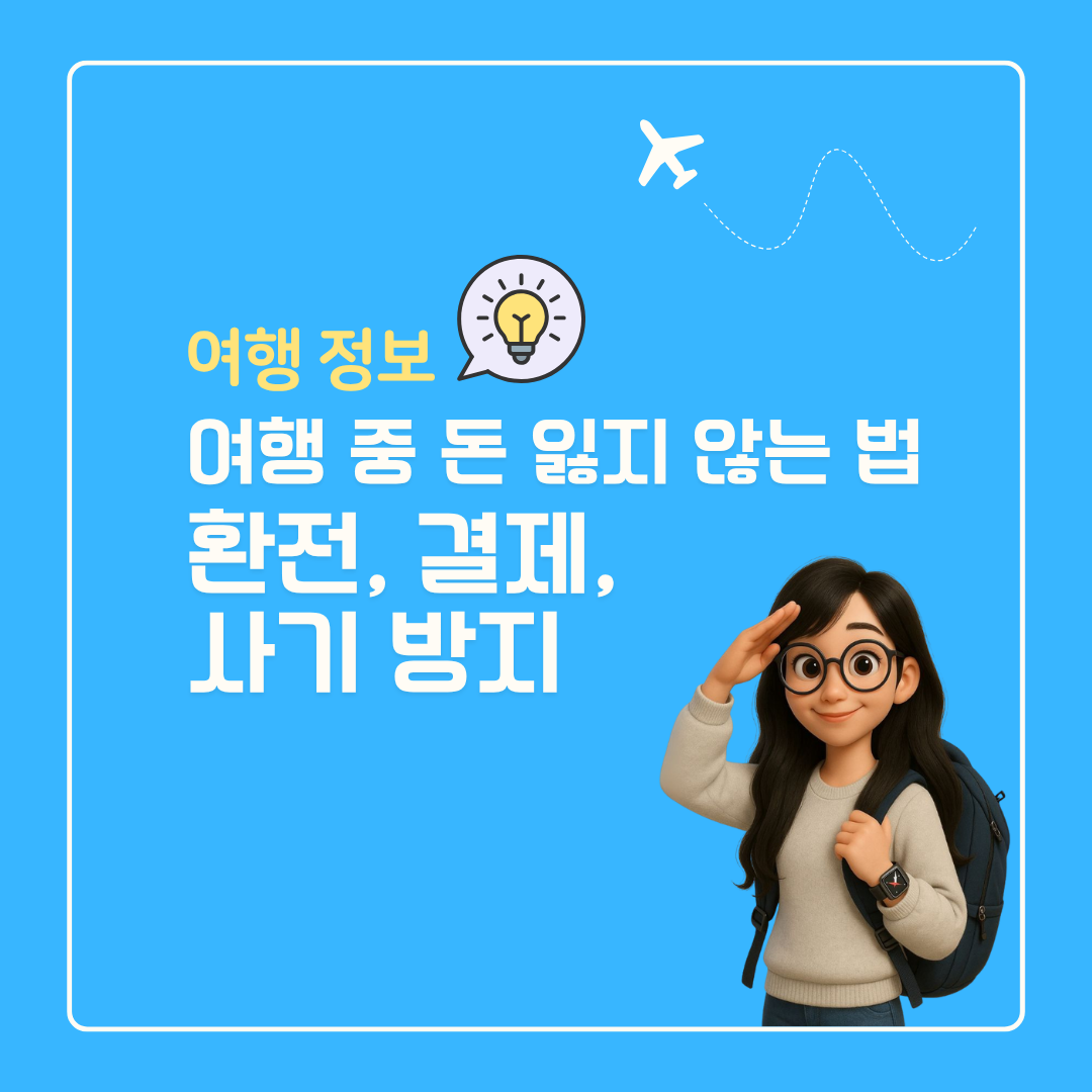 여행 중 돈 잃지 않는 법