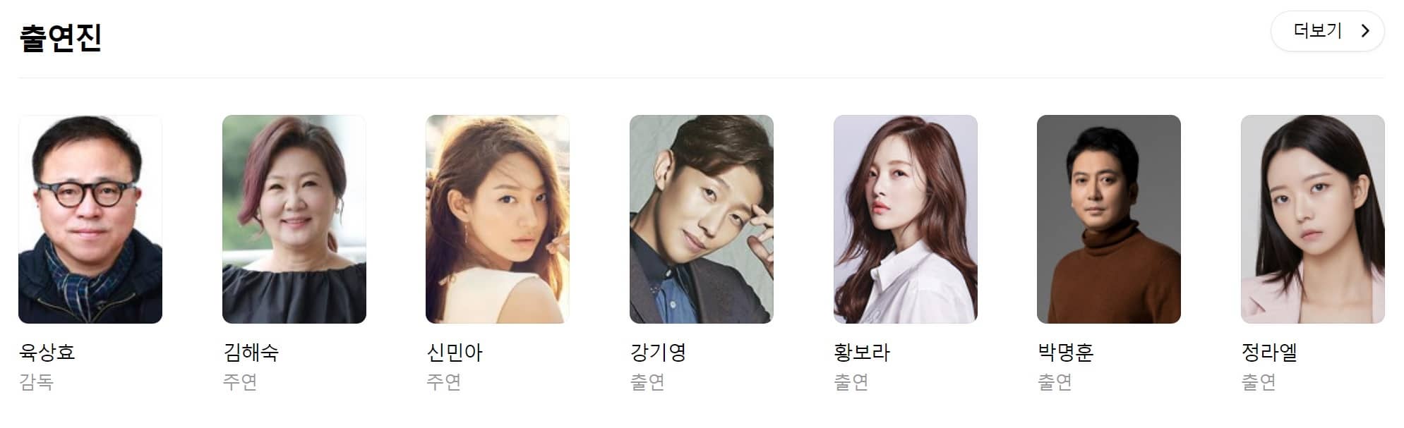 영화 출연진
