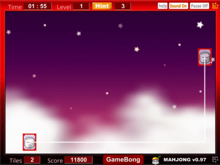 같은그림-맞추기-플래시게임-플레이2-마지막-주방기구의-짝을-맞추는-화면