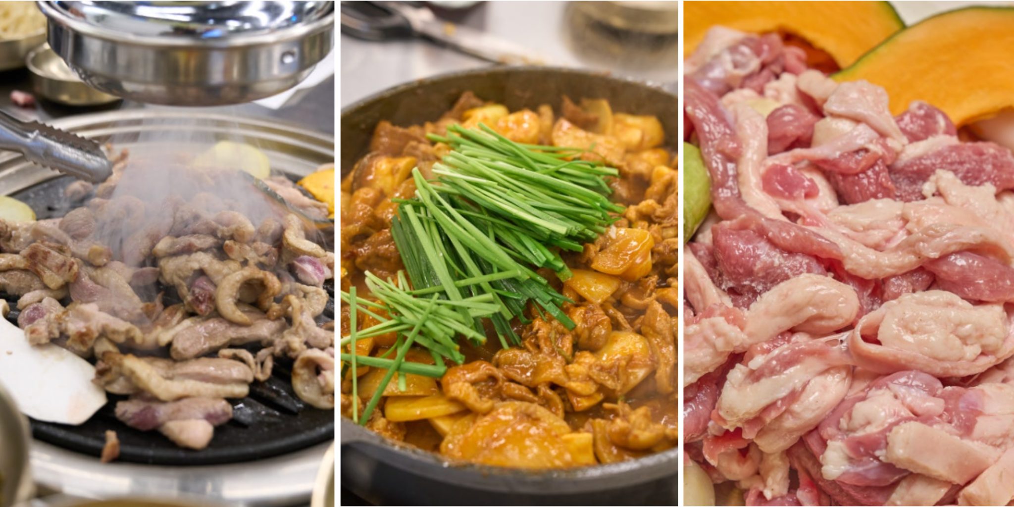 스타 밥집 화성 돌판 오리주물럭 장지리오리농장 메뉴