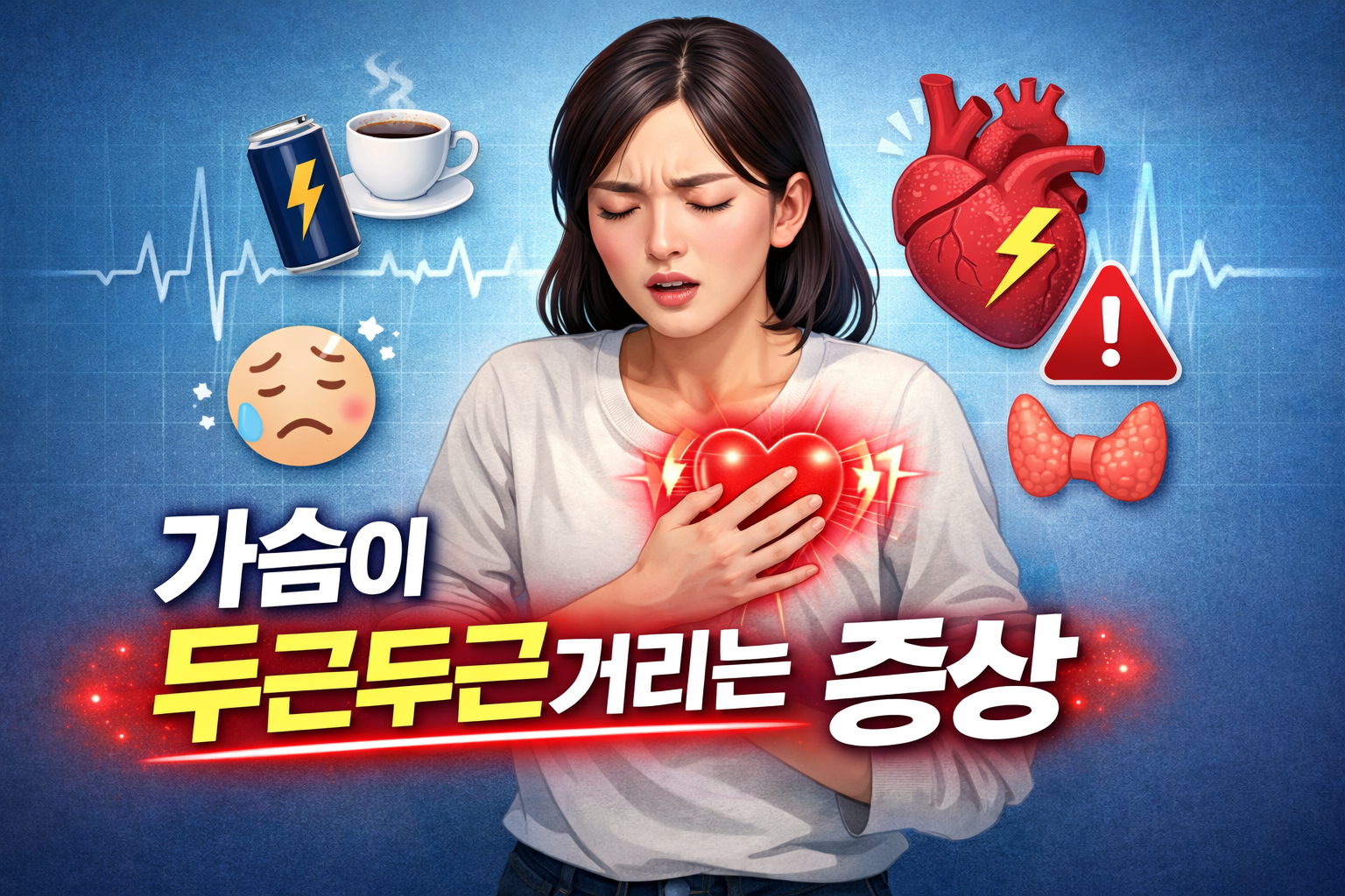 가슴이 두근두근거리는 증상