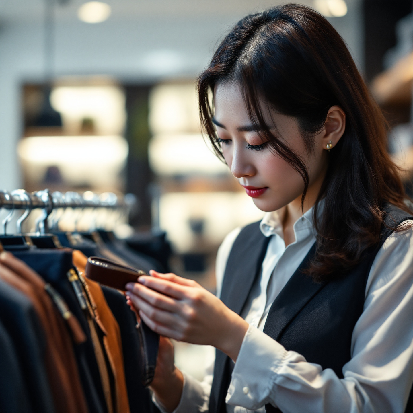명품 벨트 스타일링