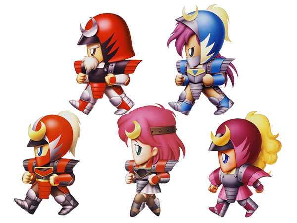 사무라이 & 용기사 이미지