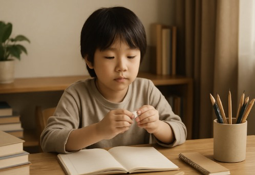 공부 시작만 하면 산만해지는 아이
