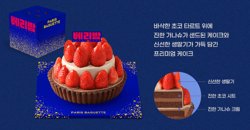 파리바게트 크리스마스 케이크 사전예약 방법 베리밤 케이크 종류