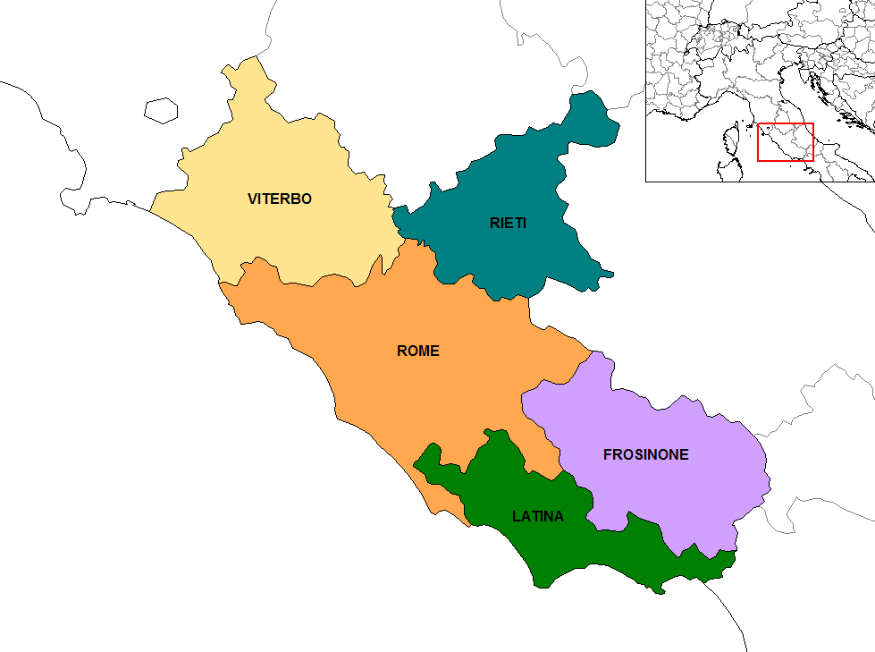 라찌오 지도