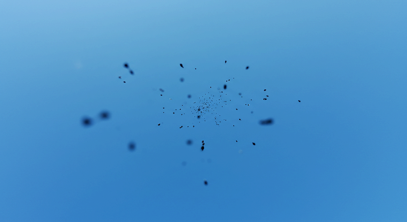 비문증 날파리증 원인 증상 치료 (+자연치유)