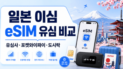 일본-eSIM-유심-포켓와이파이-비교