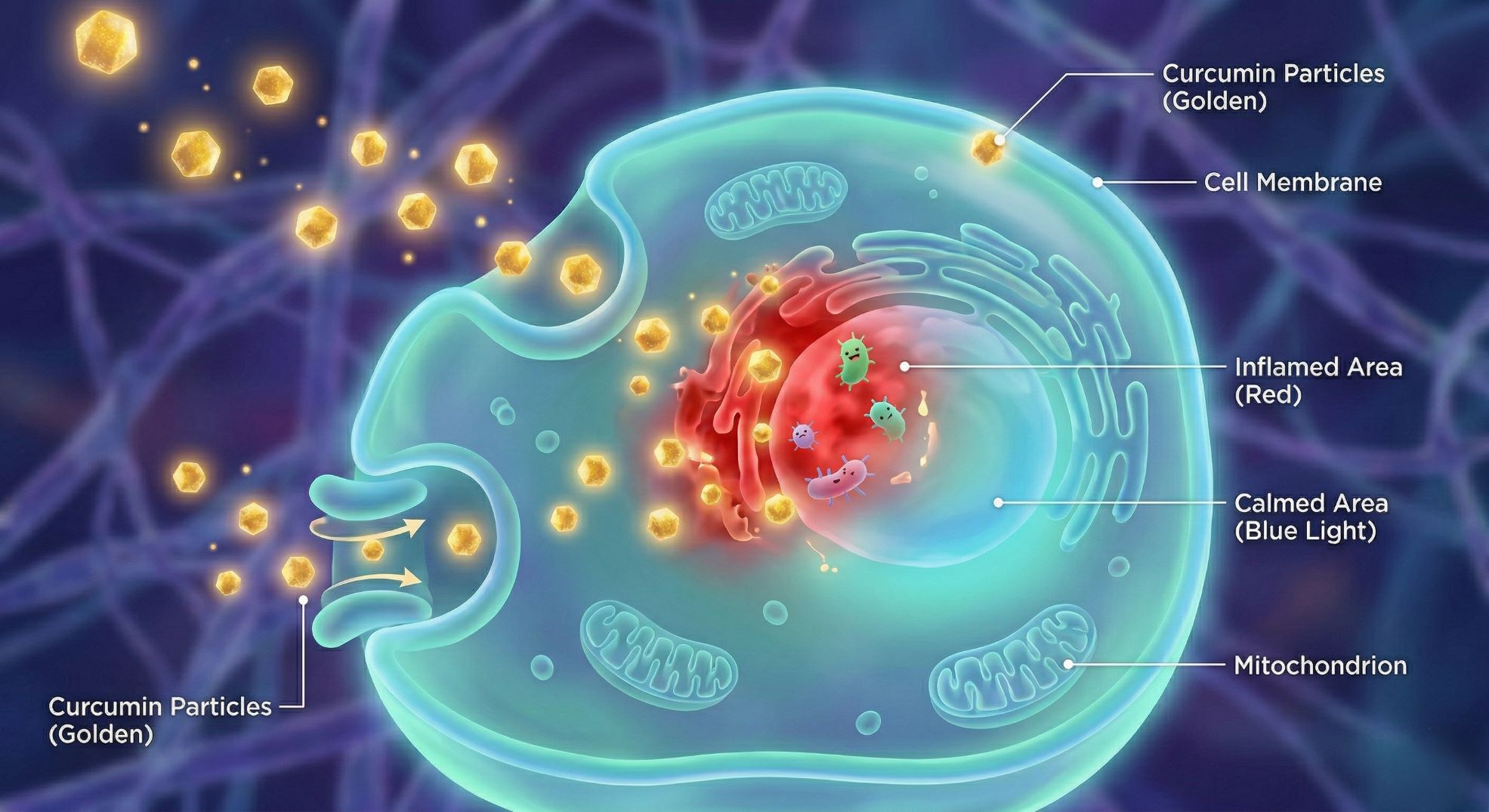 만성 염증의 천적, 커큐민의 의학적 메커니즘