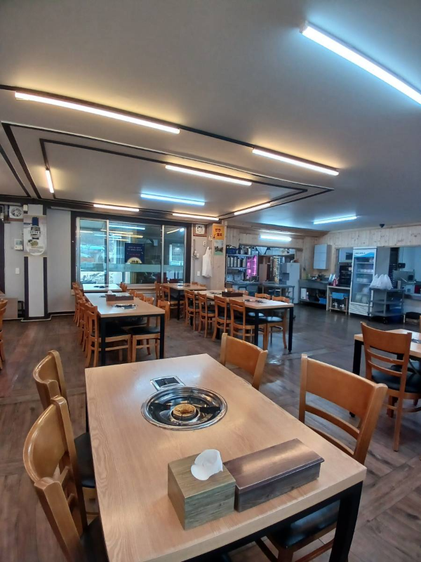 의정부부대찌개 매장 풍경