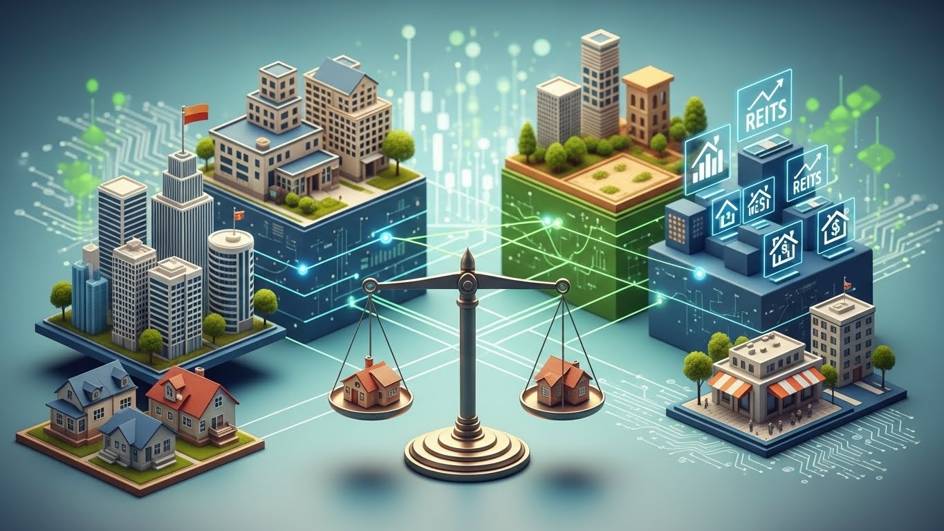 리스크를 분산하는 다각화된 부동산 투자 포트폴리오