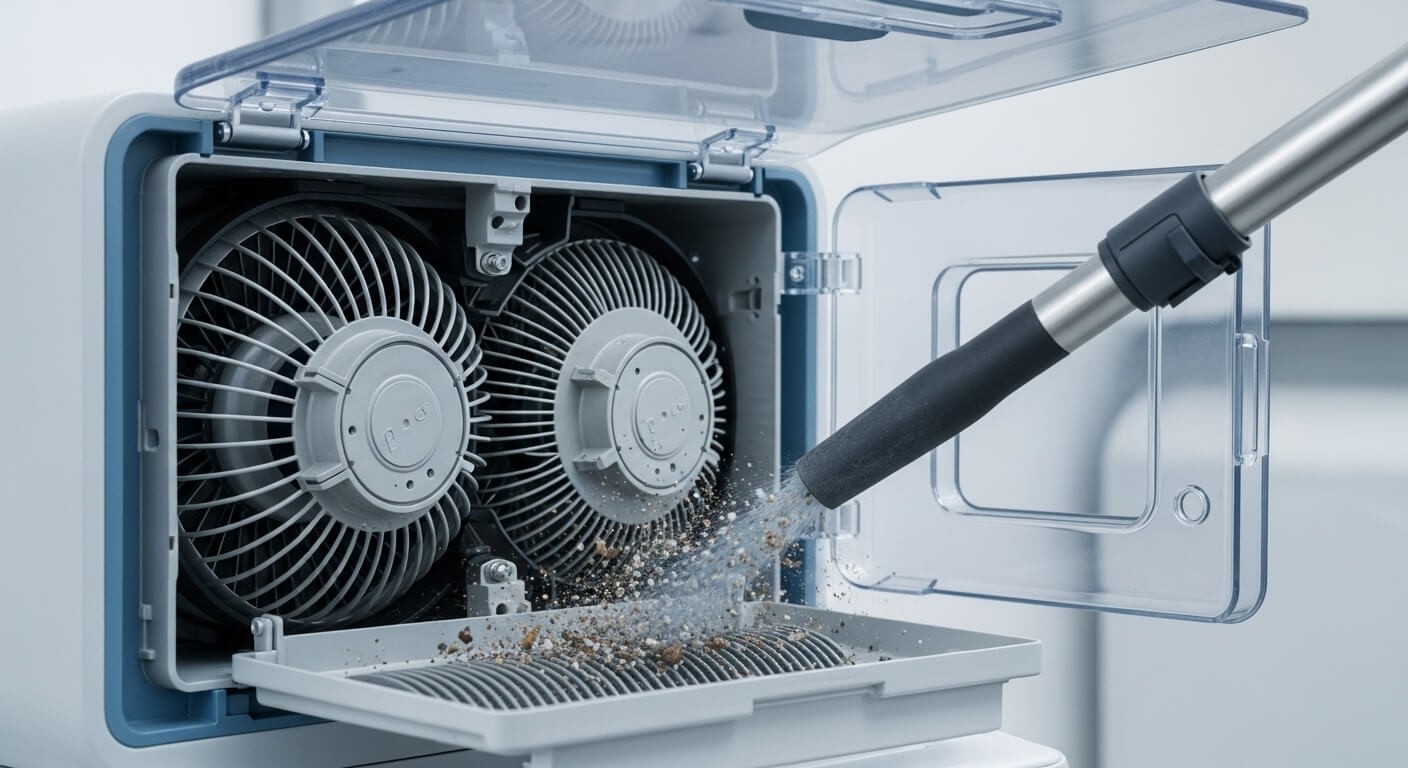 욕실 환풍기 먼지 제거하는 방법