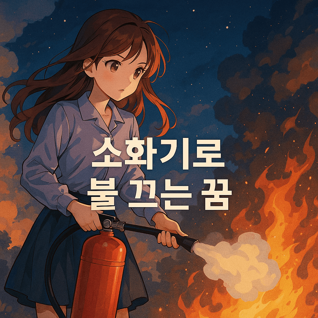 소화기로 불 끄는 꿈 해몽