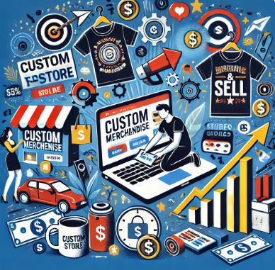 맞춤형 굿즈 제작 및 판매 – 누구나 쉽게 시작하는 추가 수입 방법