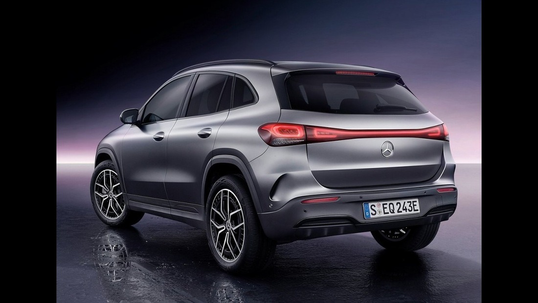 벤츠 전기차 EQA 1세대 후면 사진 출처 다음자동차