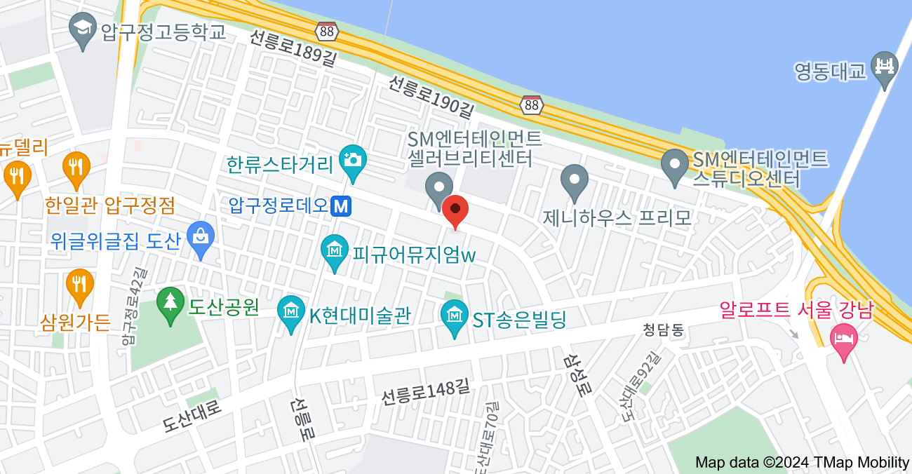 청담동(서울시 강남구 압구정로 432)