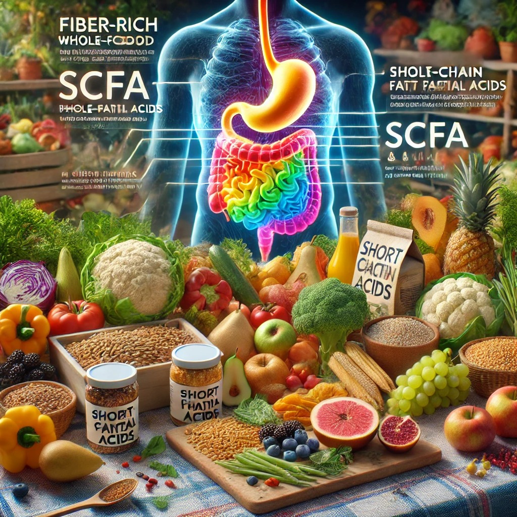 섬유질이 풍부하여 SCFA의 생산을 촉진하며, 장내 환경을 더욱 건강하게 유지하는 데 도움이 되는 자연식물식