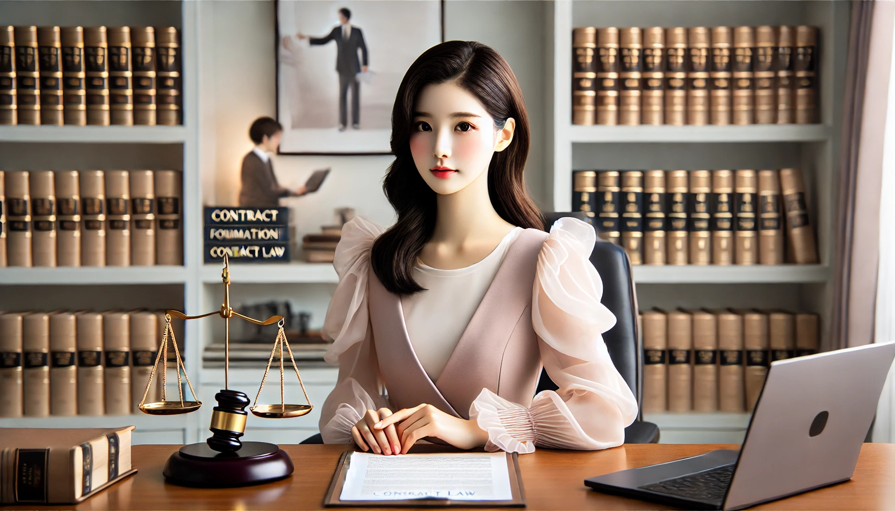 계약의 종류, 성립요건, 책임, 효력 관련 확인하는 이미지