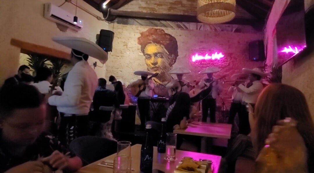 멕시코식당 마리아치공연