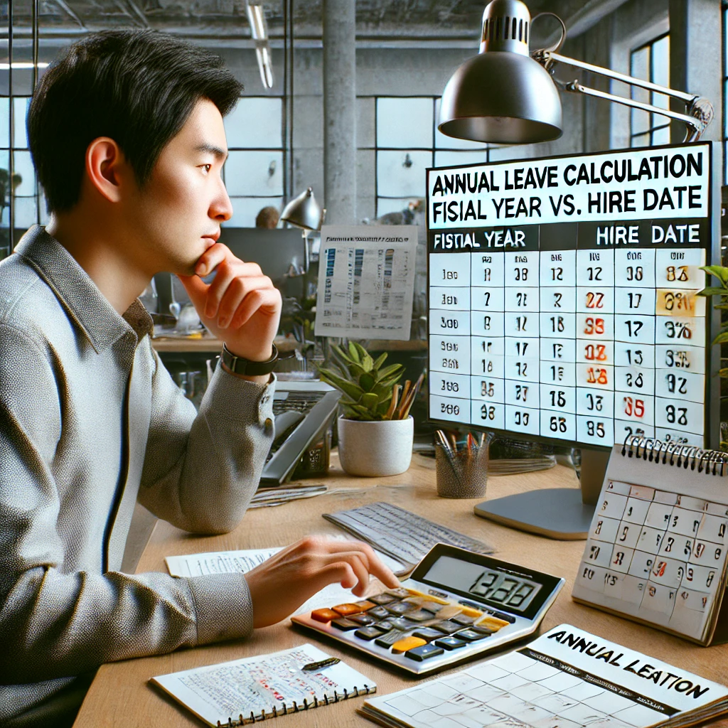 연차휴가 계산 헷갈리나요 🤯 회계연도 vs 입사일 기준, 정산 방법 완벽 정리