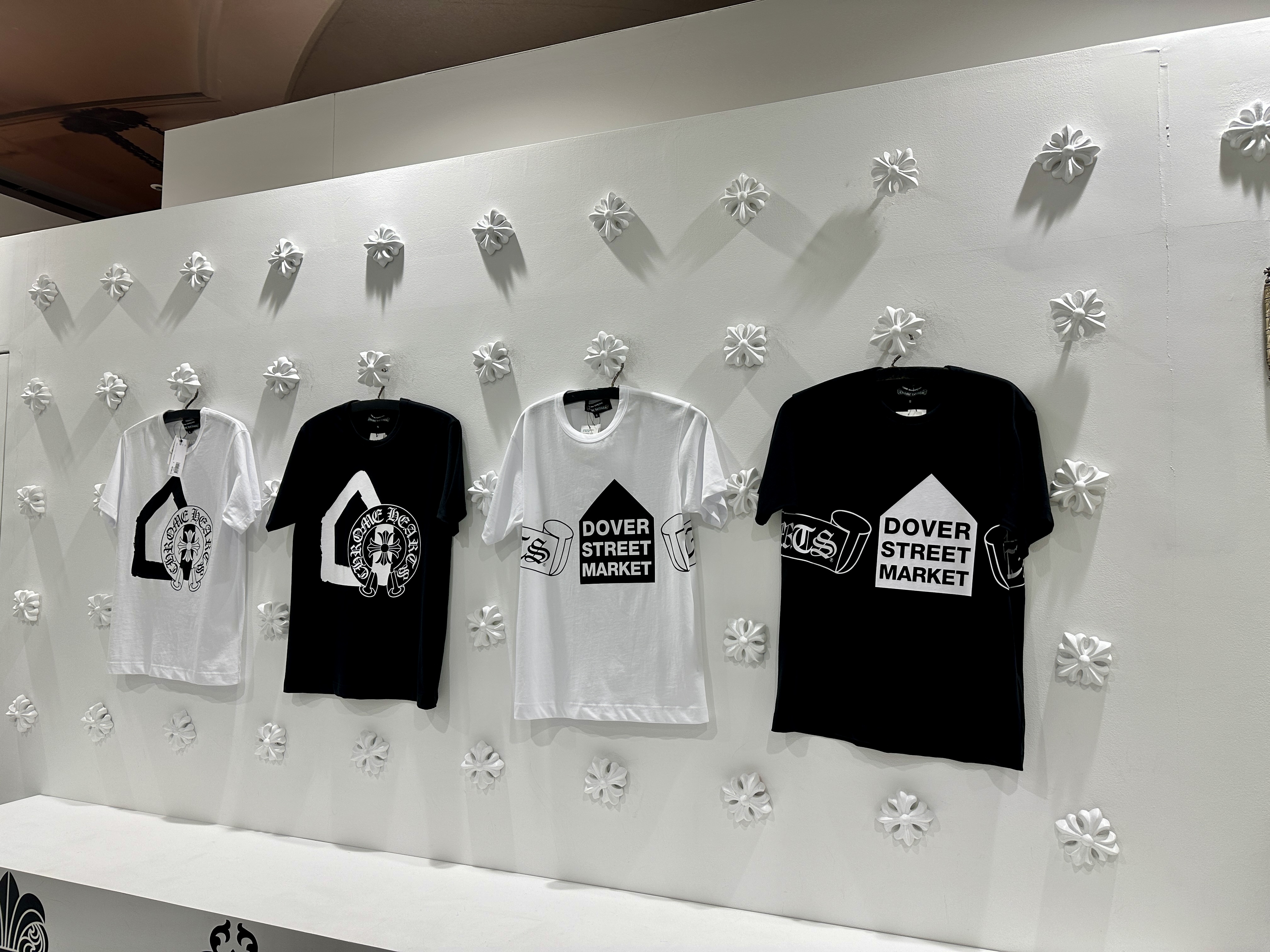 크롬하츠 도버스트리트마켓 콜라보 티셔츠