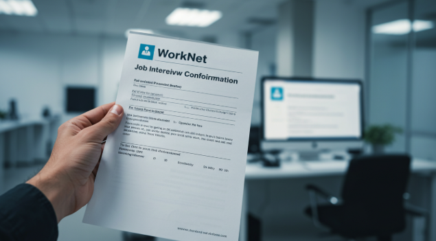 실업급여 면접확인서