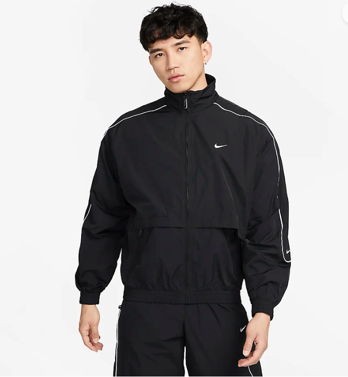 나이키 솔로 스우시 우븐 블랙