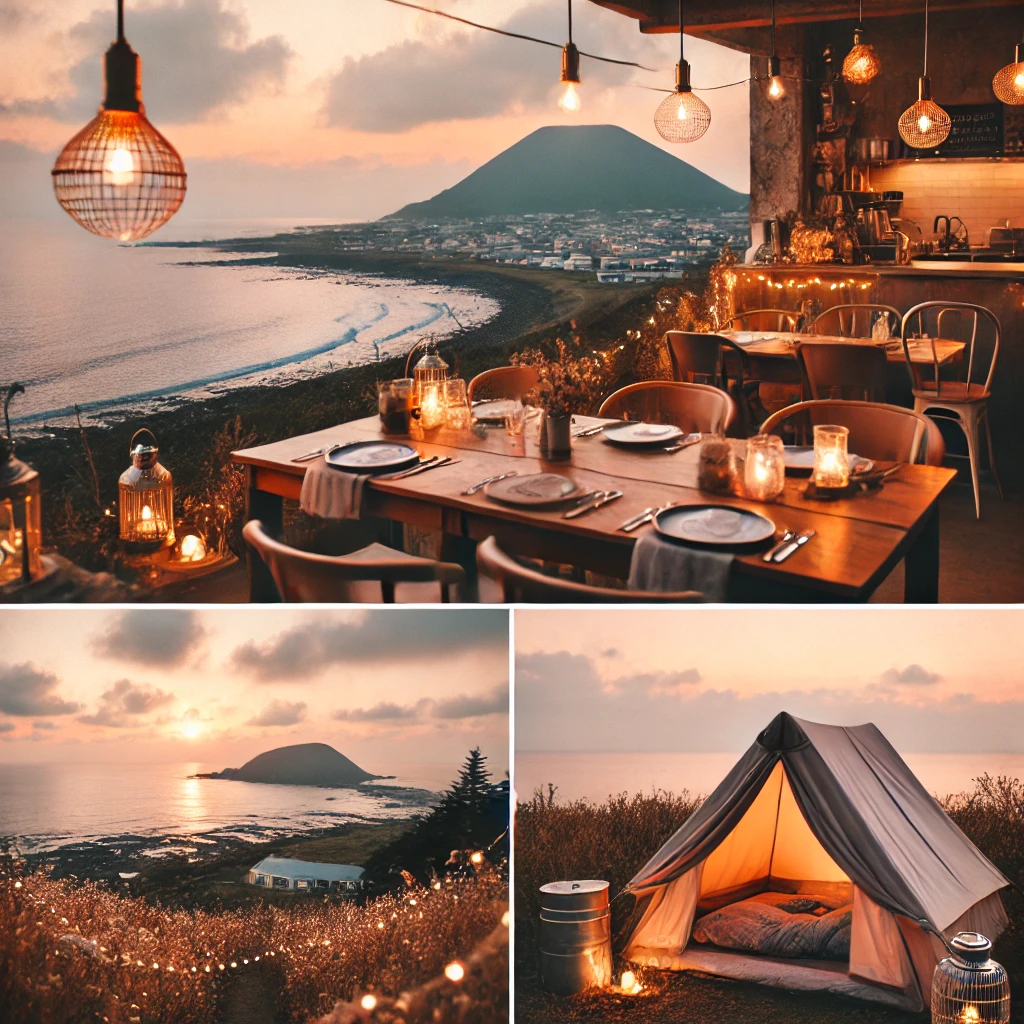 20대 감성 여행지 감성카페, 오름, 캠핑 사진