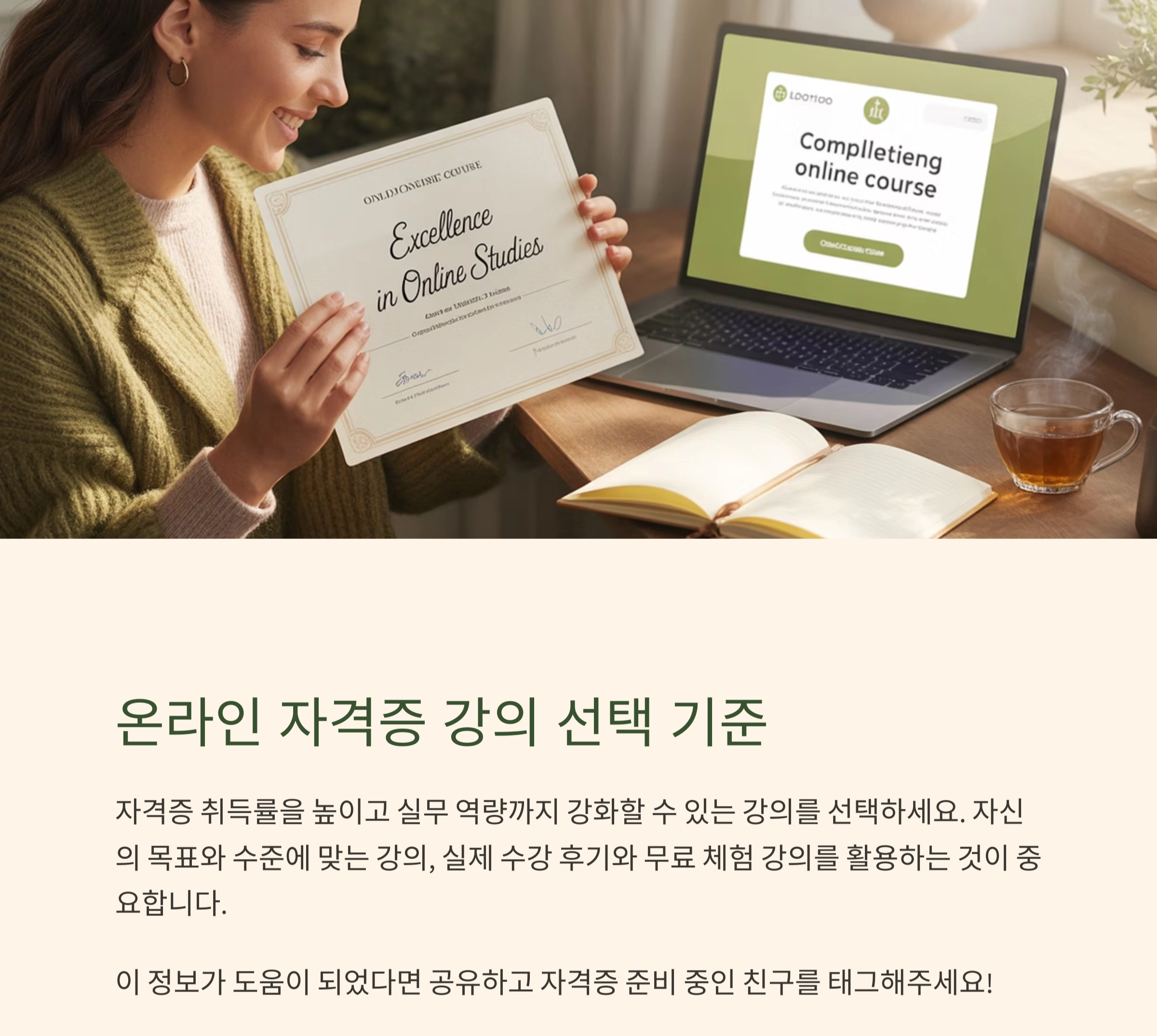 지금 바로 시작하는 온라인 자격증 강의 BEST 5 추천