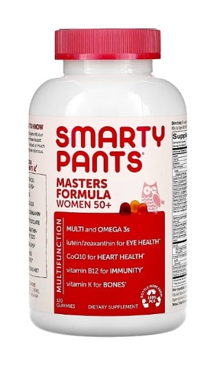 SmartyPants, 마스터스 포뮬라 50세 이상 여성용, 120개