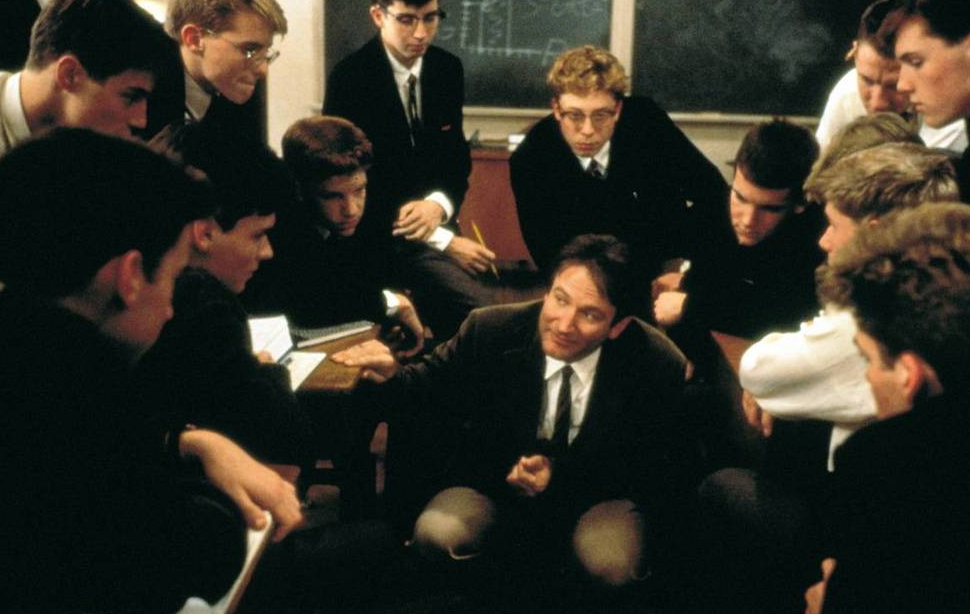 영화 죽은 시인의 사회 영화 한 장면